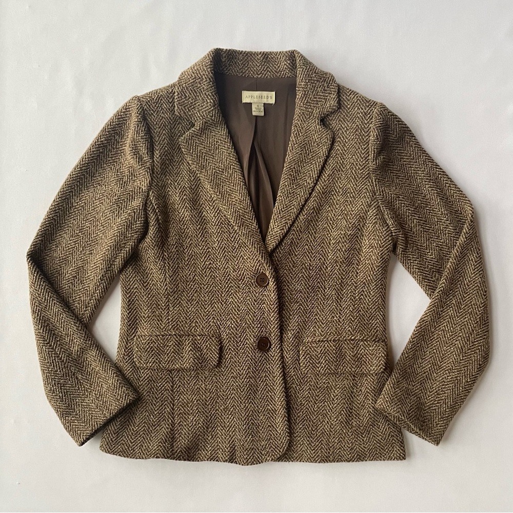 Herringbone Knit Jacket